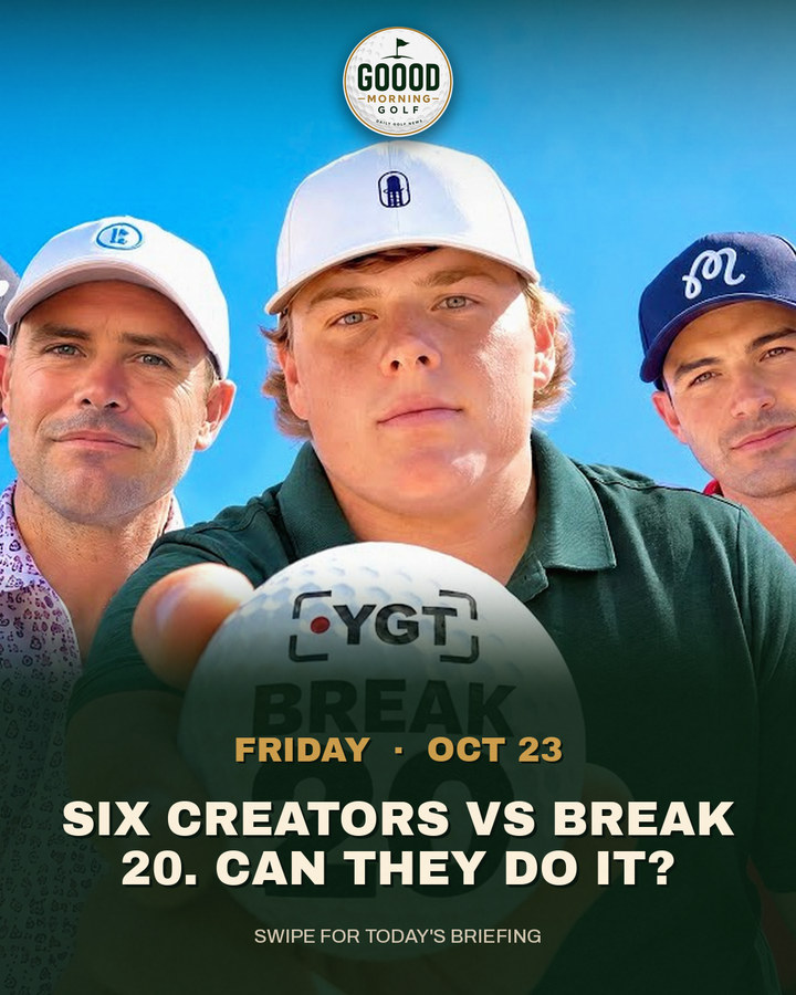 This morning's Instagram cover: Six creators vs Break 20. Can they do it?