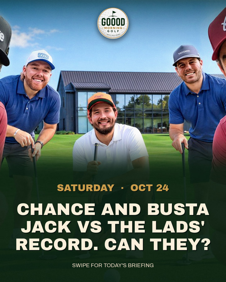 This morning's Instagram cover: Chance and Busta Jack vs The Lads' record. Can they?